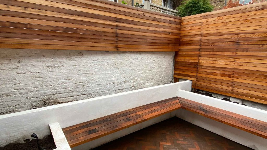 A very small courtyard garden and roof terrace transformed into usable spaces in the heart of Chelsea.