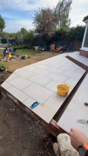 Grouting a porcelain patio…the process…
.
.
.
#grouting #porcelain #porcelainpatio #landscaping #kingstonuponthames