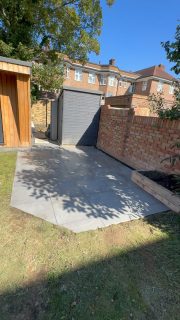 Wondering what to do with that space you kept the trampoline on for the kids?…Put a patio there instead, so you can enjoy the last drops of the summer sunshine. 
.
.
.
#trampolinespace #gardentrampoline #patio #smallpatio #twickenham #landscaping